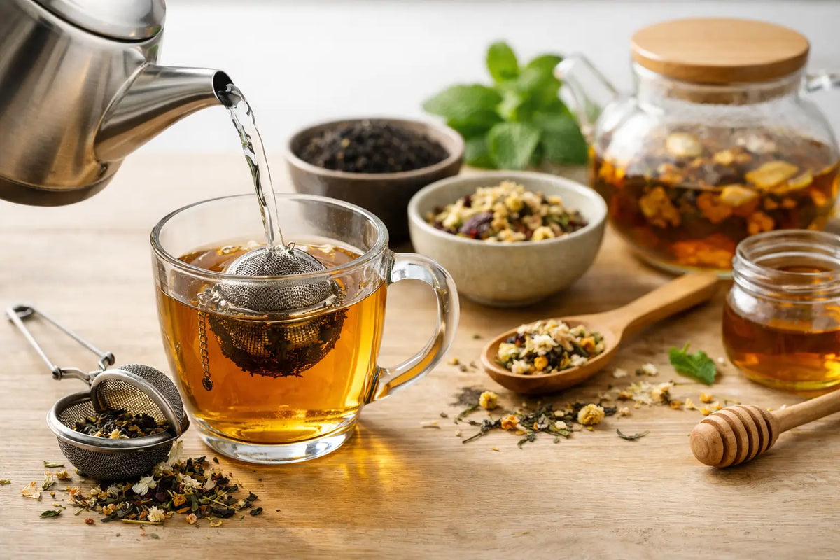 Come preparare in tazza il tè o la tisana sfusi